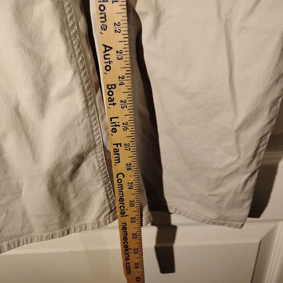 Peter Millar pants mens 38x32 beige golf flat front straight leg chino - Picture 6 of 9